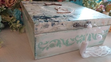 Pudełko drewniane ślub prezent kartka życzenia