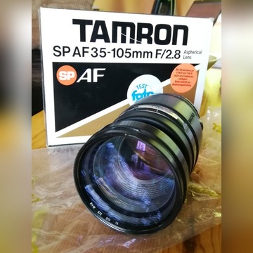  Tamron 35-105mm F/2.8 SP Aspherical -> Nikon AF 