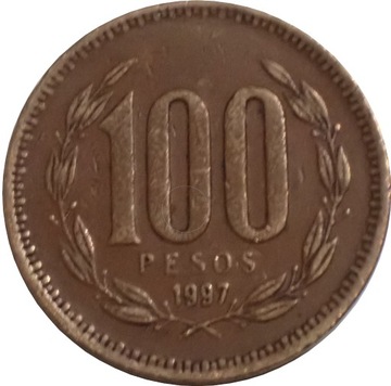 Czile 100 pesos z 1997 roku - OBEJRZYJ MOJĄ OFERTĘ
