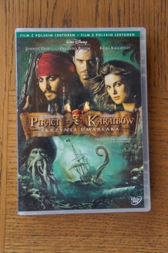 Film DVD Piraci z Karaibów Skrzynia Umarlaka PL