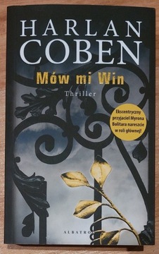 książka Mów mi Win Harlan Coben jak nowa