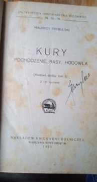 KURY POCHODZENIE RASY HODOWLA 1925