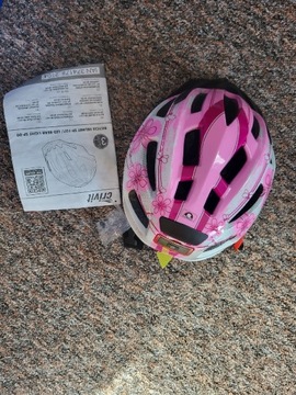 Kask rowerowy dla dziewczynki XS