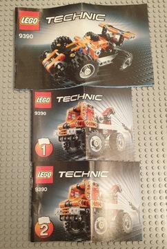 Klocki Lego Technic 9390 Minipomoc drogowa 