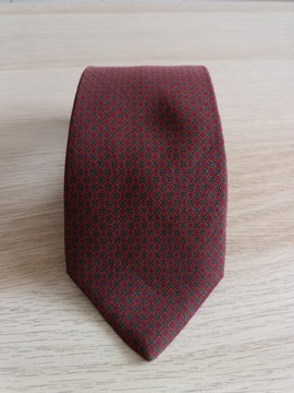 Krawat jedwab vintage 