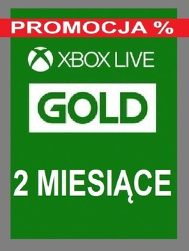 Xbox Live Gold 60 dni Game Pass 60 dni 2 Miesiące