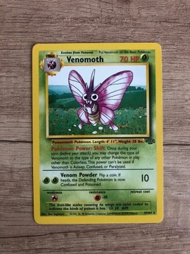 Karta Pokemon Venomoth 29/64 jungle rare