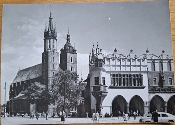 Kraków Kościół Mariacki i  Sukiennice