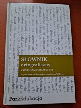 Słownik ortograficzny z zasadami gramatyki Dutka