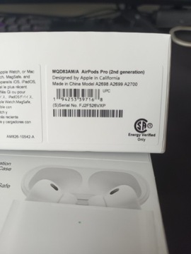 Airpods pro 2 generacji 