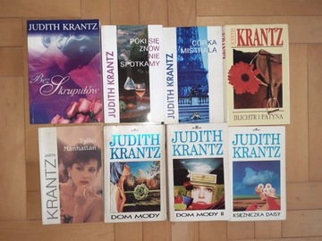 Książki Judith Krantz 8 sztuk