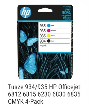 Tusze 934/935 HP Officejet 4 pack