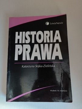 Historia prawa Sójka-Zielińska LexisNexis wyd. 10
