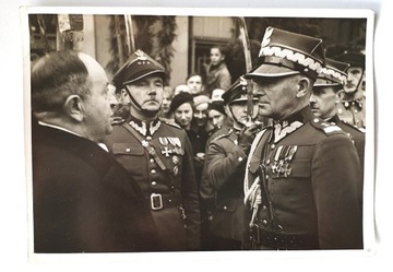 Edward Śmigły-Rydz, gen. Stachiewicz 1936 Pikiel