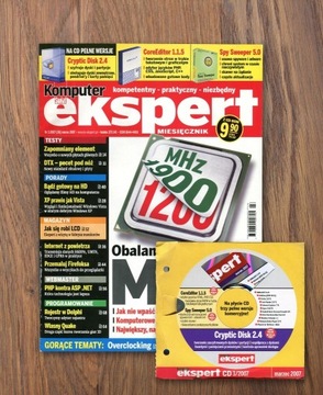 Komputer Świat Ekspert 3/2007 (36) + CD magazyn