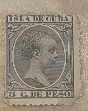 Kuba Kolonia hiszpańska / 1890 5c 