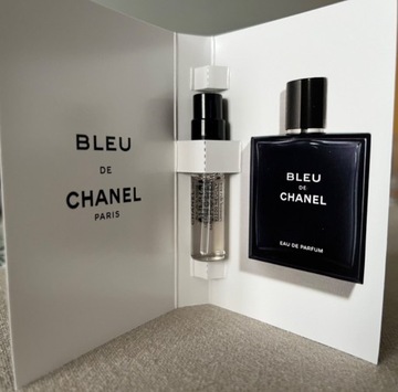 5x Chanel BLEU eau de parfum - próbka 1,5 ml