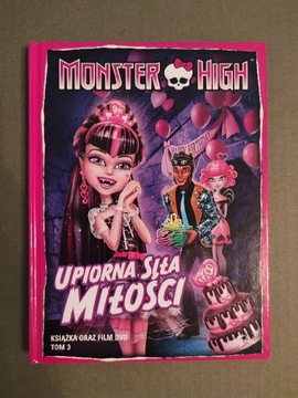 DVD Monster High Upiorna Siła Miłości z książką