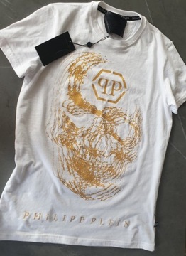 Philipp plein  _ tshirt biały S 