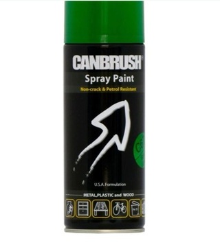 Canbrush spray paint c67 grass green