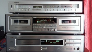Zestaw Onkyo- deck z autorewers, CD, Tuner