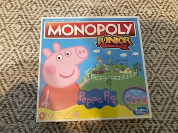 HASBRO MONOPOLY JUNIOR PEPPA PIG ŚWINKA F1656