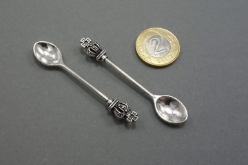 5x łyżeczka - srebrne łyżeczki do soli