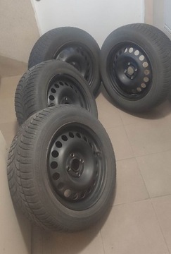 Koła zimowe 185/65r15 Astra G Meriva Dunlop 