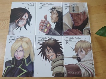 Battle Angel Alita Last Order twarda 1-6+gratisy