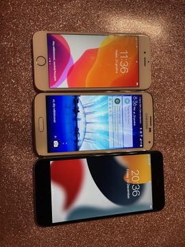 iPhone 6s Plus + iPhone 6s + Galaxy S5 + iPad  