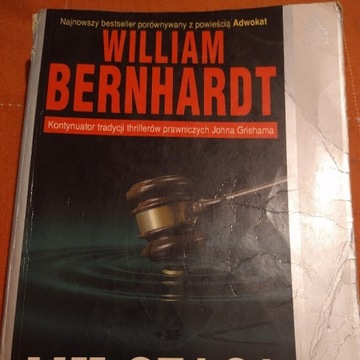 Książka William Bernhardt Milcząca Sprawiedliwość