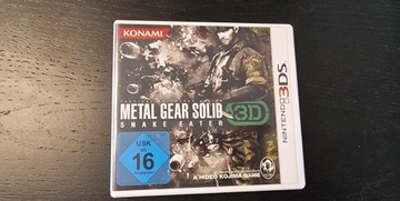 Metal Gear Solid Snake Eater 3D