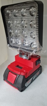 Lampa led robocza na akumulator bosch 18v GBA 