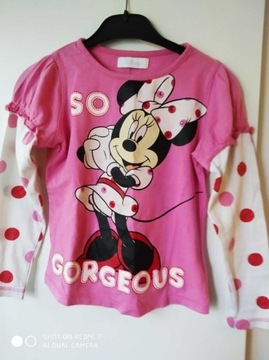 Bluzka dziewczęca Disney Myszka Minnie 116