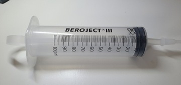 Strzykawka 100ml ze złączem luer (pasują wszystkie igły) Beroject III IPA