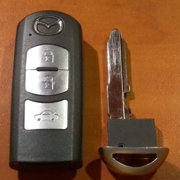 Kluczyk Pilot Mazda Smart Keyless SKE13E-01 3PRZYC