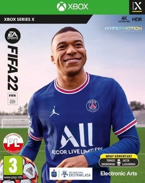 Fifa 22 xbox series x w idealnym stanie