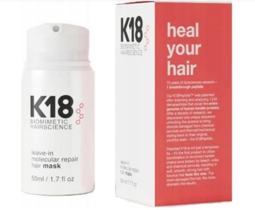 K18 HAIR MASKA ODBUDOWUJĄCA i REGENERUJĄCA 50ml