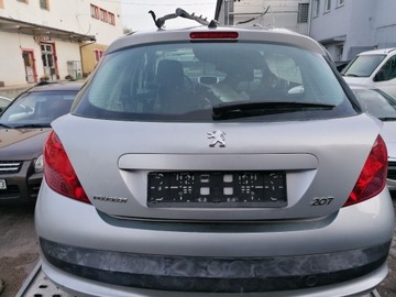 Zderzak tył peugeot 207 ezr 