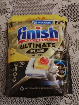 FINISH ULTIMATE PLUS LEMON kapsułki  90 szt