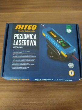 Poziomica laserowa niteo tools 