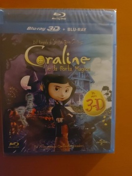 Koralina i tajemnicze drzwi Blu-ray + 3D Włochy