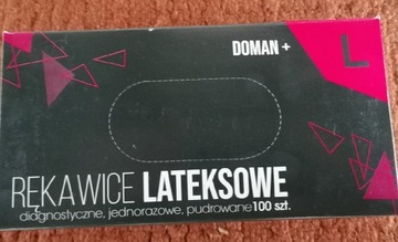 Rękawiczki lateksowe 