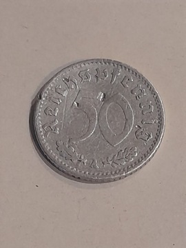 Moneta 50 Pfenning 1935 r. A
