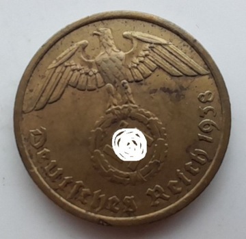 Niemcy III Rzesza - 10 Reichspfennig 1938 A
