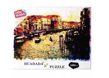 Puzzle z krajobrazem Wenecji HUA DADA 1000 sztuk