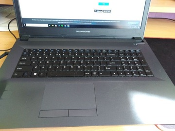 Laptop Dream Machines 17.3 , I7-8750H , GTX1050Ti,