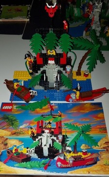 Lego 6264 Forbidden Cove Islanders + Instrukcja