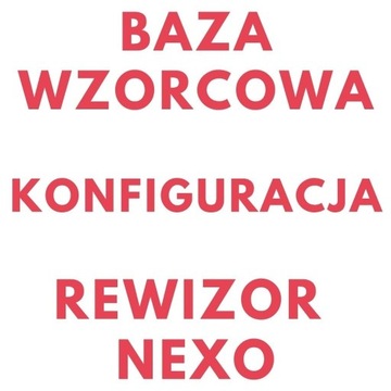 Insert Rewizor Nexo PRO konfiguracja baza wzorcowa