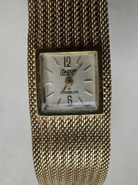 Elegancki złoty zegarek CONDOR
